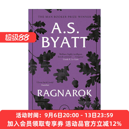 英文原版 Ragnarok 诸神的黄昏 布克奖隐之书作者A.S.拜厄特 英文版 进口英语原版书籍