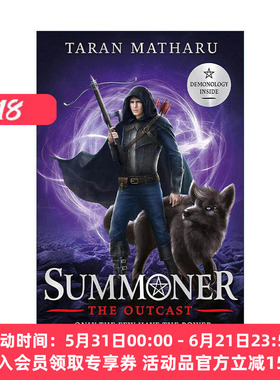 英文原版 Summoner The Outcast 召唤师前传 青少年奇幻动作冒险小说 英文版 进口英语原版书籍
