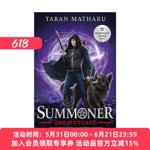 英文原版 Summoner The Outcast 召唤师前传 青少年奇幻动作冒险小说 英文版 进口英语原版书籍