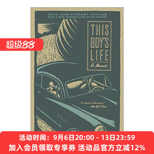 男孩的生活 英文原版 This Boy's Life 30th Anniversary Edition 三十周年纪念版 Tobias Wolff回忆录 英文版 进口英语原版书籍