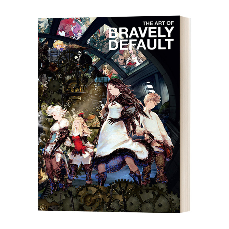 英文原版 The Art of Bravely Default 2010-2013勇气默示录游戏设定集精装 Square Enix英文版进口英语原版书籍