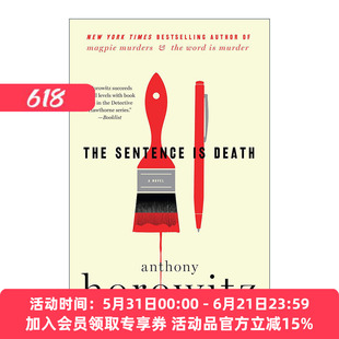 英文原版 The Sentence is Death 关键句是死亡 霍桑探案系列2 安东尼·霍洛维茨 英文版 进口英语原版书籍