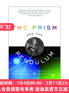 如何帮地球量体重 英文原版 The Prism and the Pendulum 棱镜与摆锤 探究科学实验之美 Robert P. Crease英文版 进口英语原版书籍