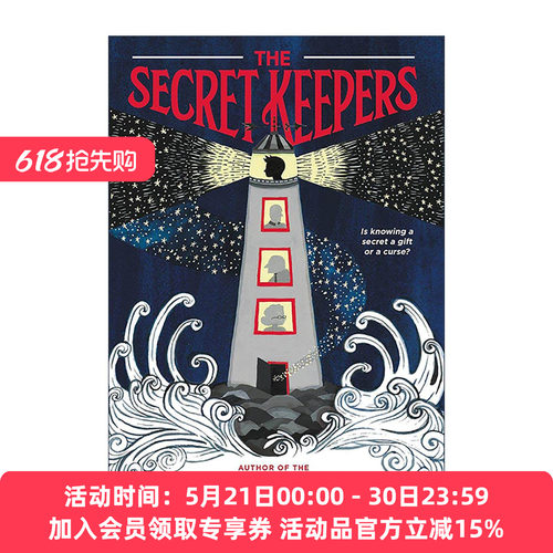 英文原版 The Secret Keepers 秘密守护者 天才神秘会社同作者 Trenton Lee Stewart 英文版 进口英语原版书籍