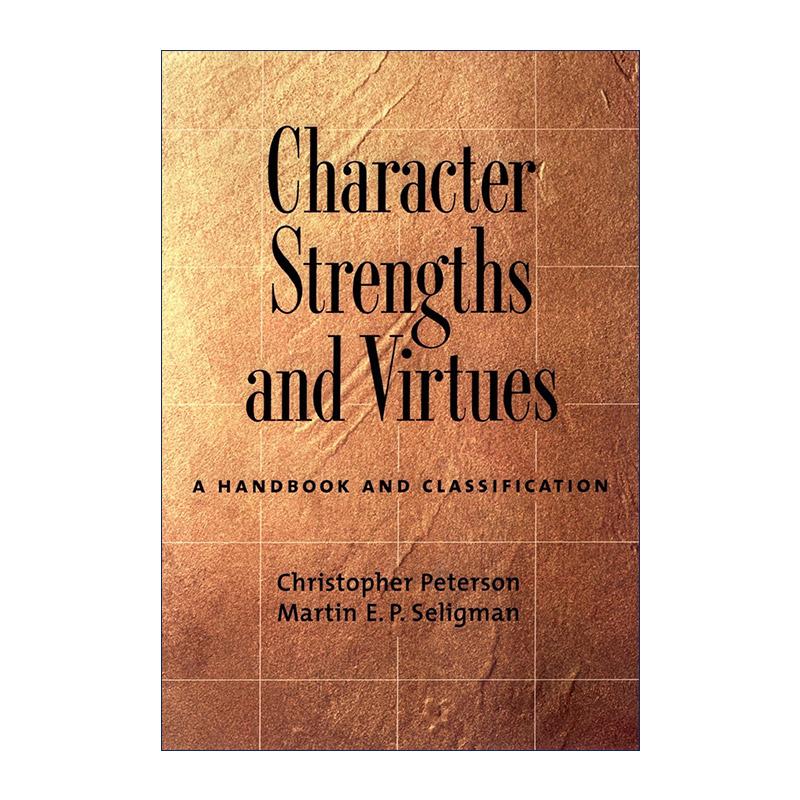 英文原版 Character Strengths and Virtues 人格优势与美德分类 精装 英文版 进口英语原版书籍