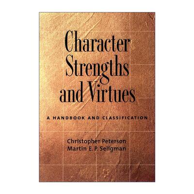 英文原版 Character Strengths and Virtues 人格优势与美德分类 精装 英文版 进口英语原版书籍