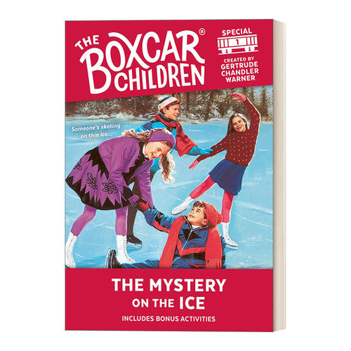 英文原版棚车少年特辑#1冰上之谜
