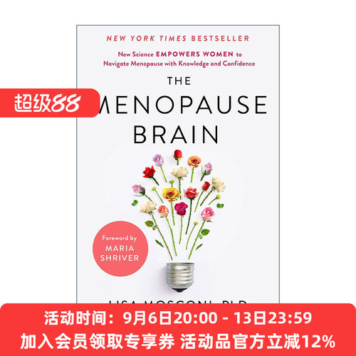 英文原版 The Menopause Brain 更年期大脑 新科学赋予女性以知识和信心来应对关键的转变 健康 精装 Lisa Mosconi 英文版