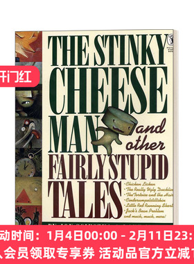 英文原版 The Stinky Cheese Man and Other Fairly Stupid Tales 臭起司小子爆笑故事大集合 英文版 进口英语原版书籍