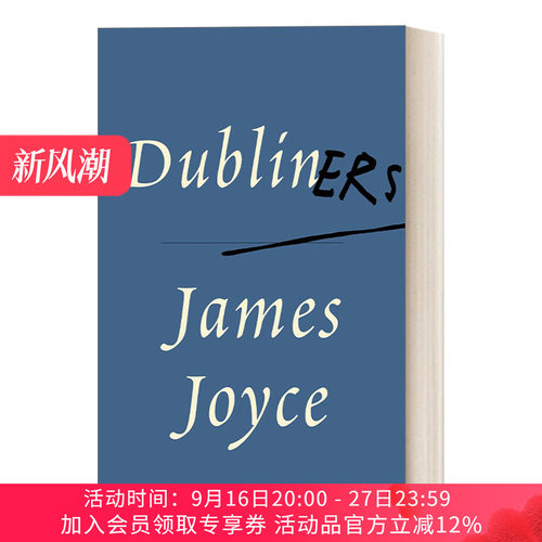 都柏林人 英文原版小说 Dubliners Vintage Classics James Joyce詹姆斯·乔伊斯 英文版 进口英语原版书籍