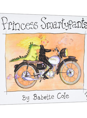 英文原版 Princess Smartypants 顽皮公主不出嫁  Babette Cole芭贝柯尔作品 格林威大奖 儿童绘本 英文版 进口英语原版书籍