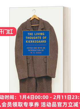 英文原版 The Living Thoughts of Kierkegaard 克尔凯郭尔的生活思想 Soren Kierkegaard 英文版 进口英语原版书籍
