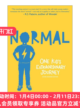 正常 英文原版 Normal One Kid's Extraordinary Journey 一个孩子的不平凡之旅 影视原著 英文版 进口英语原版书籍