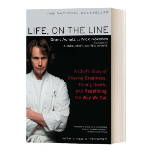 米其林三星餐馆Alinea主厨Grant Life 生命 英文原版 Achatz 进口英语原版 the 英文版 书籍 Line 故事 不确定