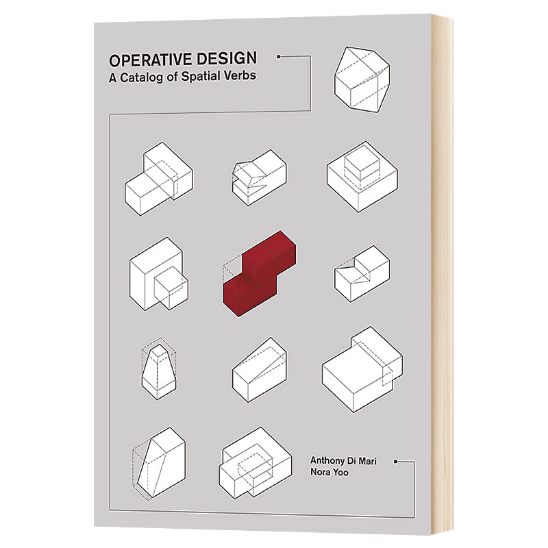 华研原版 操作设计 空间动词目录 英文原版 Operative Design A Catalog of Spatial Verbs 英文版 进口英语书籍