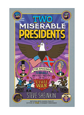 英文原版 Two Miserable Presidents 两位悲惨的总统 教科书没有说的关于内战的一切 英文版 进口英语原版书籍