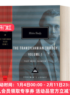 英文原版 They Were Counted.The Transylvania Trilogy. Vol 1. 山雨欲来 奥匈帝国命运三部曲1 Everyman精装收藏版 英文版进口书
