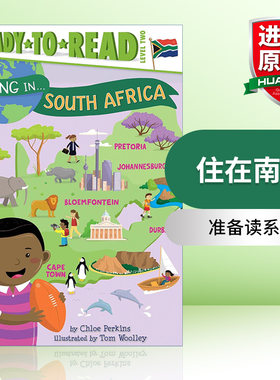 英文原版 Living in . . . South Africa 生活在南非 准备读系列 分级阅读 英文版 进口英语原版书籍