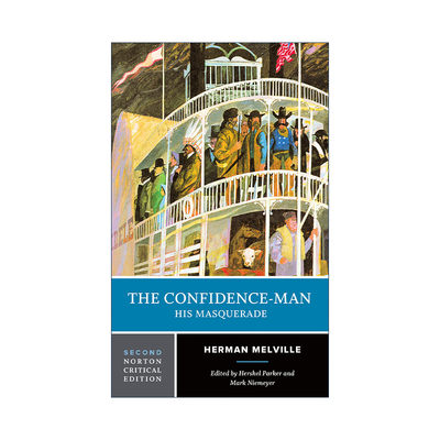 英文原版 The Confidence-Man 骗子 第二版 Herman Melville 诺顿文学解读系列 Norton Critical Editions 英文版进口英语原版书籍