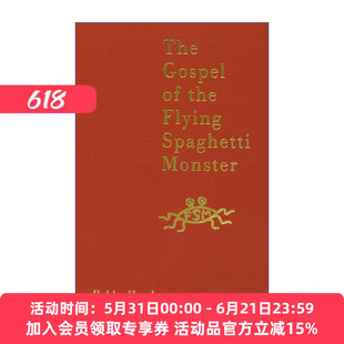 英文原版 The Gospel of the Flying Spaghetti Monster 飞面神经 鲍比·亨德森 飞面神教创始人 精装 英文版 进口英语原版书籍