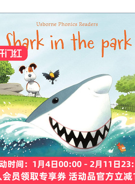 英文原版 Phonics Readers Shark In The Park 公园里有鲨鱼 英文版 进口英语原版书籍