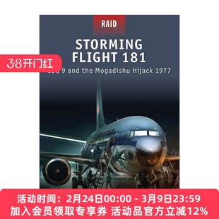 英文原版 Storming Flight 181 汉莎航空181劫机事件 德国GSG-9特种小组突袭1977 战争突袭系列 英文版 进口英语原版书籍