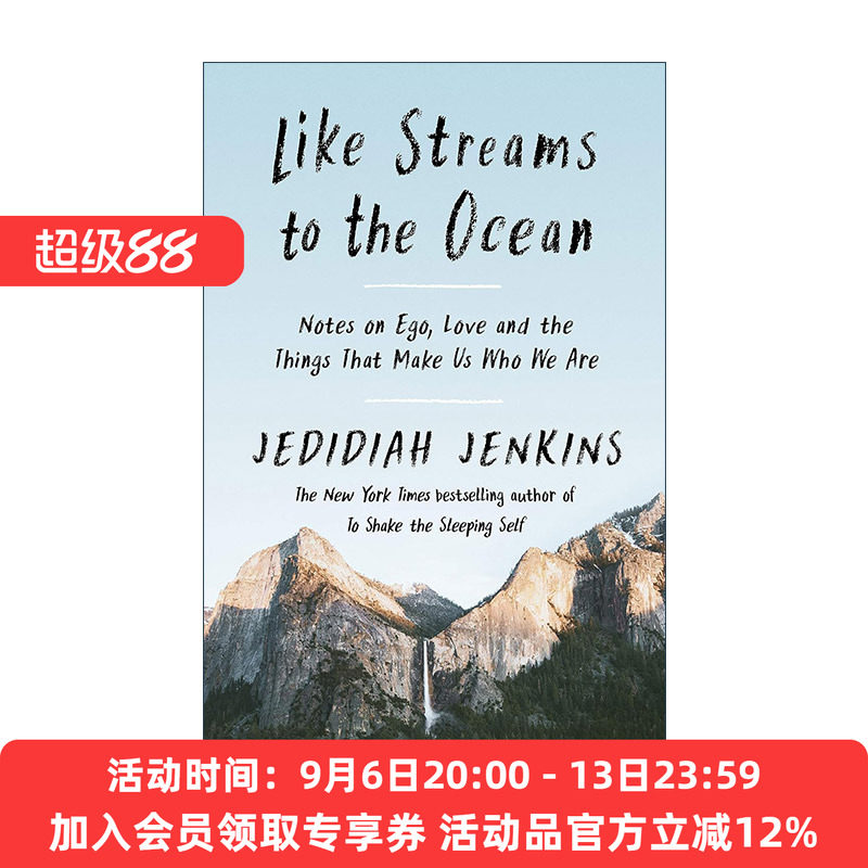 英文原版 Like Streams to the Ocean 似溪流入海 关于自我 爱和那些造就我们的一切 杰迪迪亚·詹金斯 精装 进口英语原版书籍