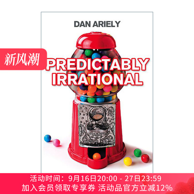 怪诞行为学  英文原版 Predictably Irrational 可预测的非理性 丹·艾瑞里 英文版 进口英语原版书籍