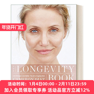 无惧衰老 英文原版 The Longevity Book 卡梅隆˙迪亚茨 英文版 进口英语原版书籍