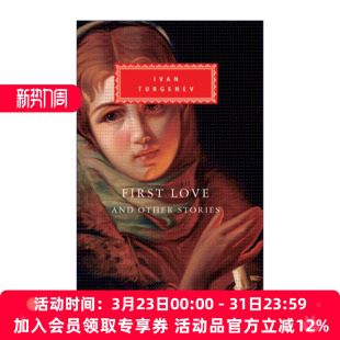 Ivan 英文原版 Other 初恋与其他故事集 Turgenev屠格涅夫 英文版 Love 收藏版 First 进口英语书籍 and 人人图书馆精装 Stories