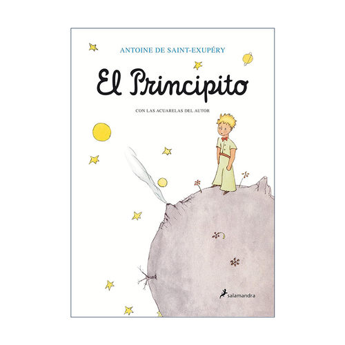 原版 El Principito con las acuarelas del autor The Little Prince 小王子 西班牙语版 Antoine De Saint-Exupery埃克苏佩里