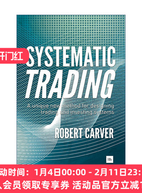 英文原版 Systematic Trading 系统化交易 Robert Carver 精装 英文版 进口英语原版书籍