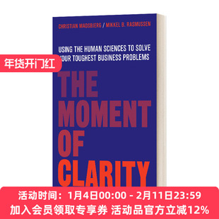 意会时刻 英文原版 The Moment of Clarity 用人文科学解决棘手的商业难题 精装 英文版 进口英语原版书籍