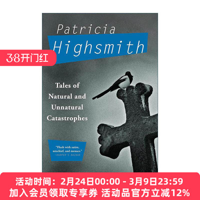 英文原版 Tales of Natural and Unnatural Catastrophes 自然和非自然灾难的故事 推理小说 卡罗尔作者帕特里西亚·海史密斯