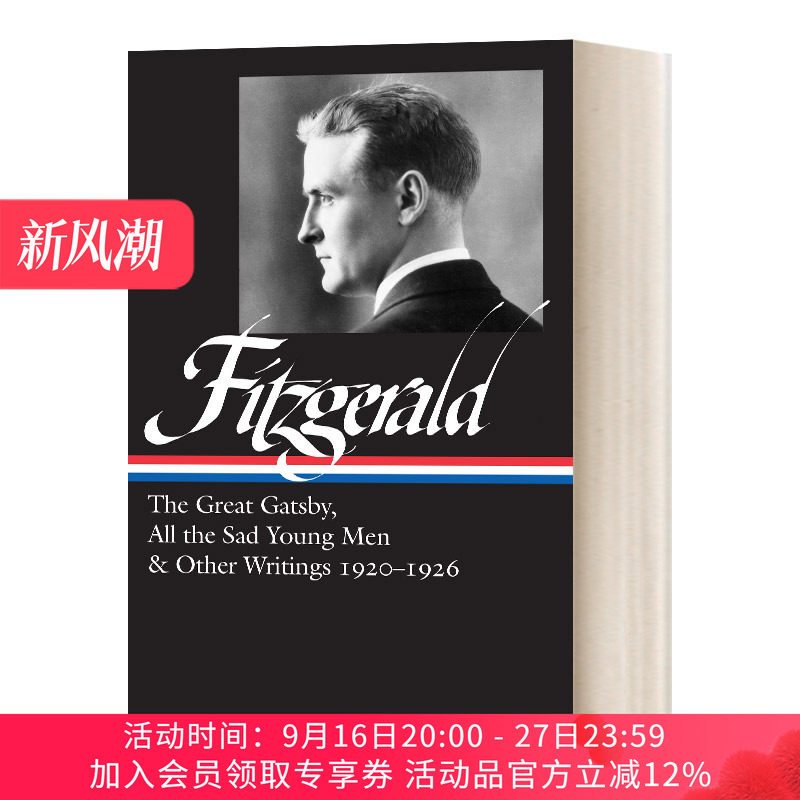 了不起的盖茨比和其他作品 精装 英文原版 F. Scott Fitzgerald 1920–26 (LOA #353) 英文版 进口英语原版书籍