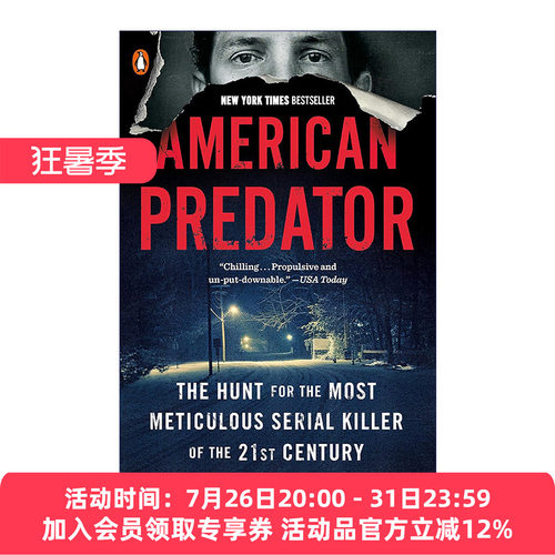 掠杀  英文原版 American Predator 美国真实连环杀人犯追踪调查 传记 Maureen Callahan 英文版 进口英语原版书籍