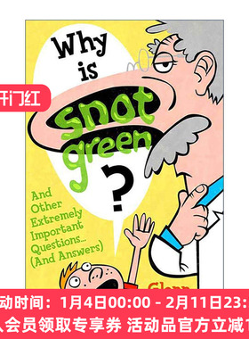 英文原版 Why Is Snot Green 鼻涕的奥秘 儿童科普 英文版 进口英语原版书籍
