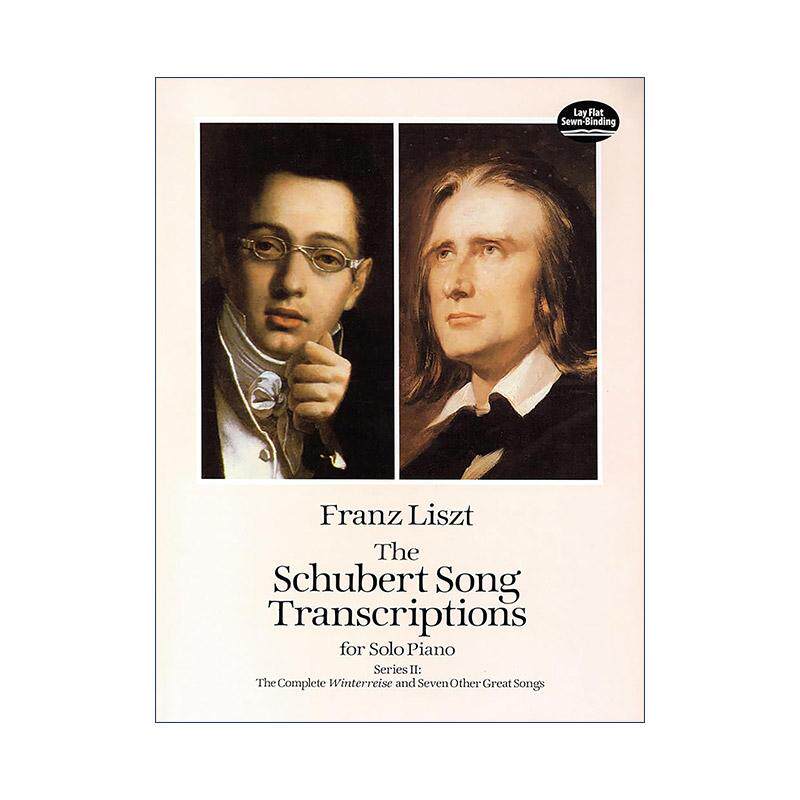 英文原版 The Schubert Song Transcriptions for Solo Piano/Series II 舒伯特歌曲改编钢琴独奏曲集系列2 冬之旅 英文版