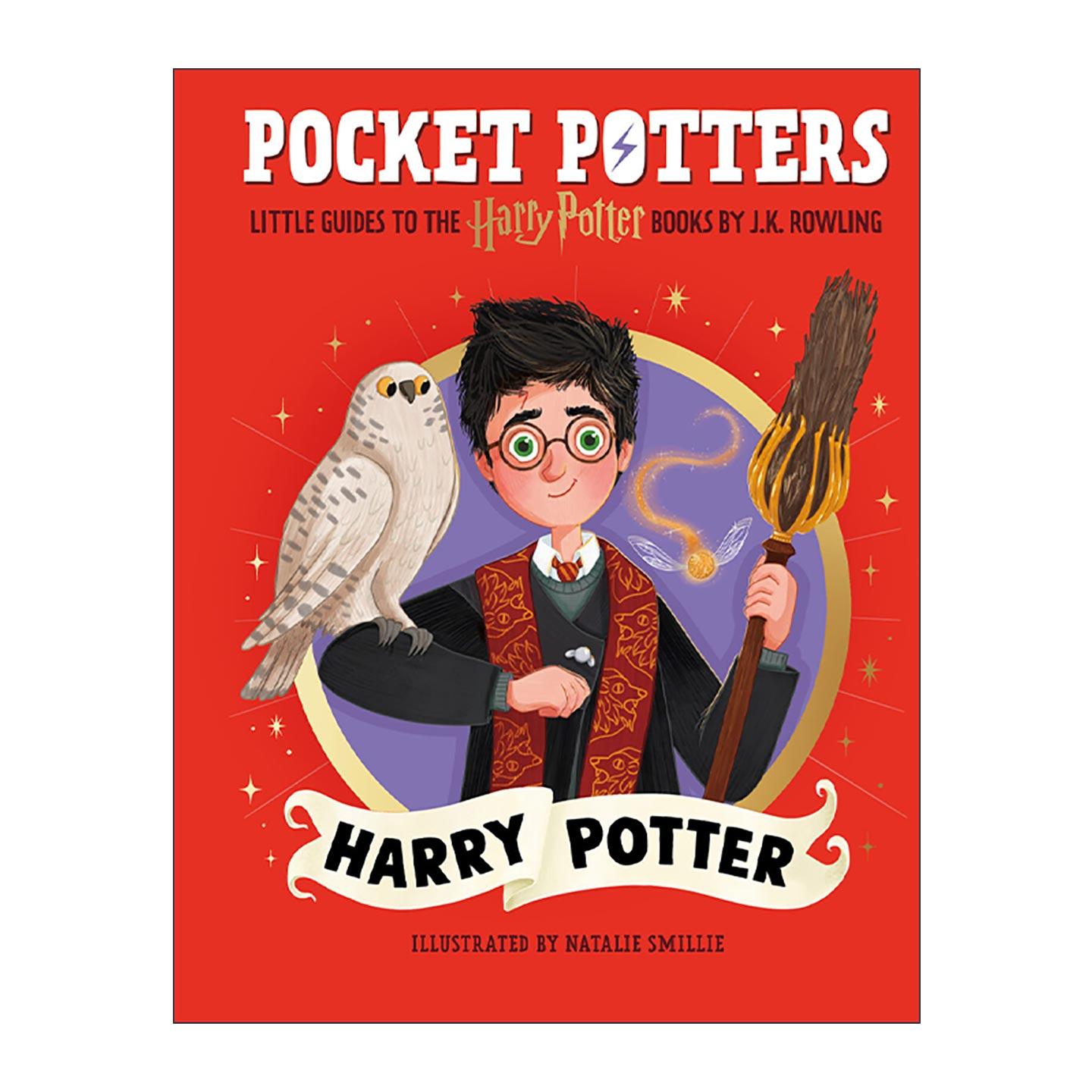 英文原版 Pocket Potters Harry Potter 哈利波特系列人物漫画小指南 哈利波特篇 精装彩色插画 英文版 进口英语原版书籍