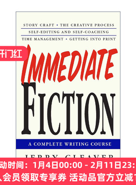 小说写作教程  英文原版 Immediate Fiction 虚构文学速成全攻略 英文版 进口英语原版书籍