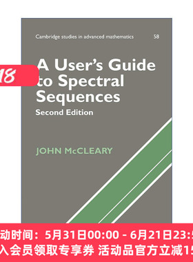英文原版 A User's Guide to Spectral Sequences 谱序列应用指南 剑桥高等数学研究系列 英文版 进口英语原版书籍