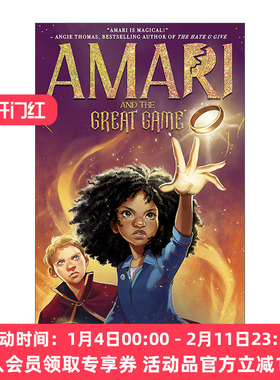 英文原版 Amari And The Great Game 阿玛瑞和伟大游戏 阿玛瑞和黑夜兄弟续篇 英文版 进口英语原版书籍