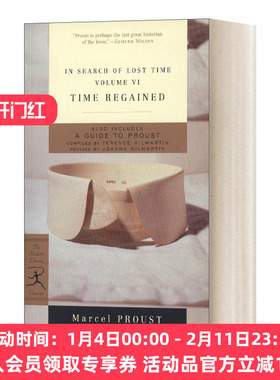 英文原版小说 In Search of Lost Time Volume VI Time Regained 追忆似水年华 卷六 英文版 进口英语原版书籍