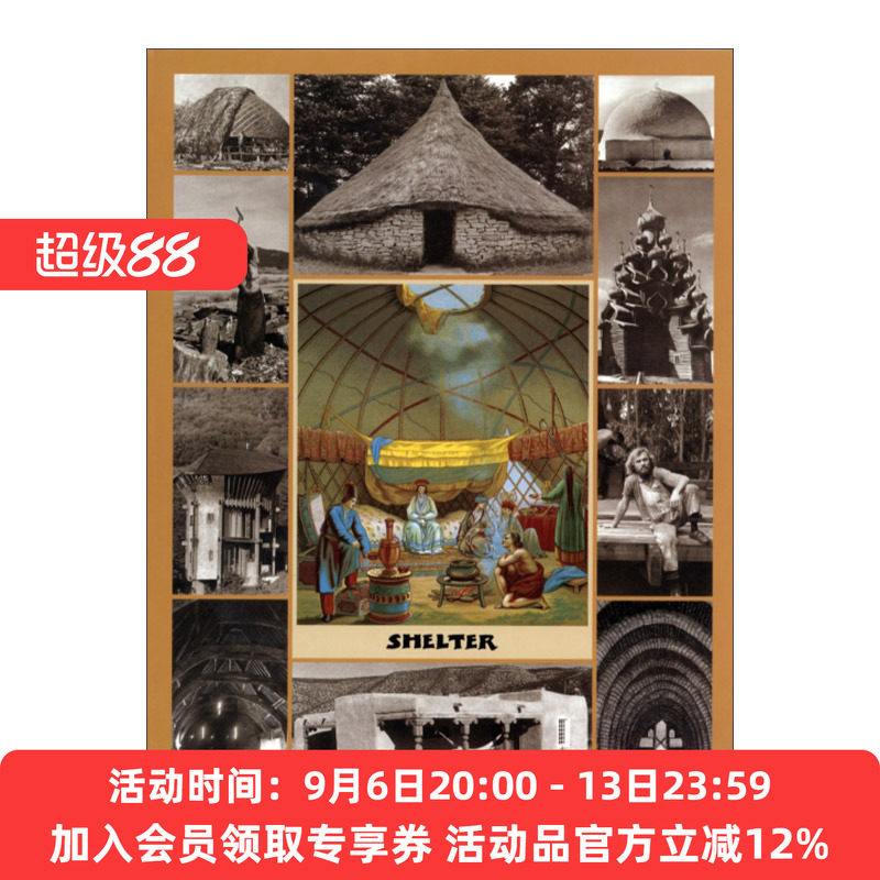 庇护所 英文原版 Shelter 绿色建筑住房设计 插图 Lloyd Kahn劳埃德·卡恩 英文版 进口英语原版书籍