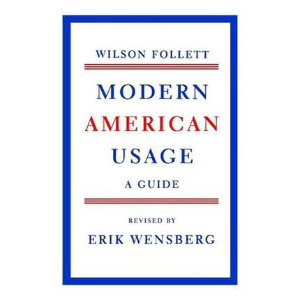 英文原版 Modern American Usage 现代美式英语用法指南 英文版 进口英语原版书籍