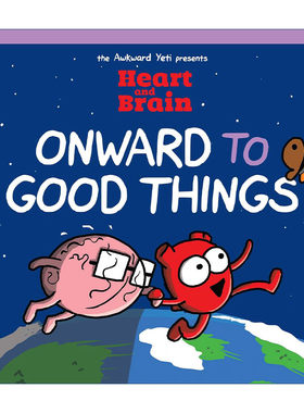 英文原版 Heart and Brain: Onward to Good Things! 我身体里的恶作剧4 向着美好的事物前进 英文版 进口英语原版书籍