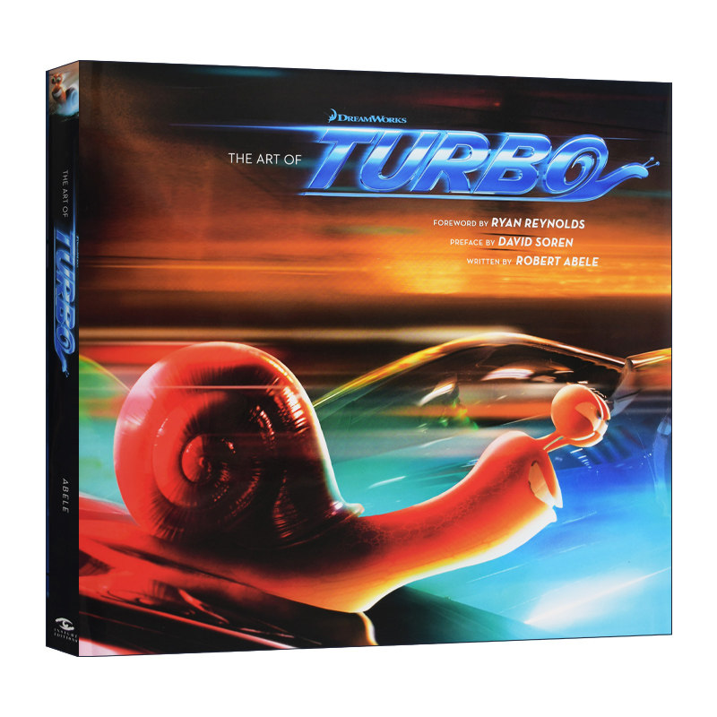 极速蜗牛 英文原版 The Art of Turbo 原画设定集 影视动漫 精装 英文版 进口英语原版书籍