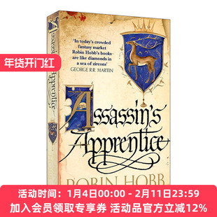 英文原版小说 The Farseer Trilogy 1 — Assassin's Apprentice 刺客正传1 刺客学徒 英文版 进口英语原版书籍