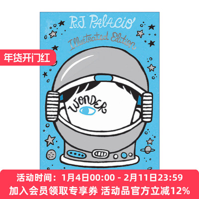 奇迹男孩 英文原版小说 Wonder Illustrated 精装插画版 Tad Carpenter 英文版 进口英语原版书籍