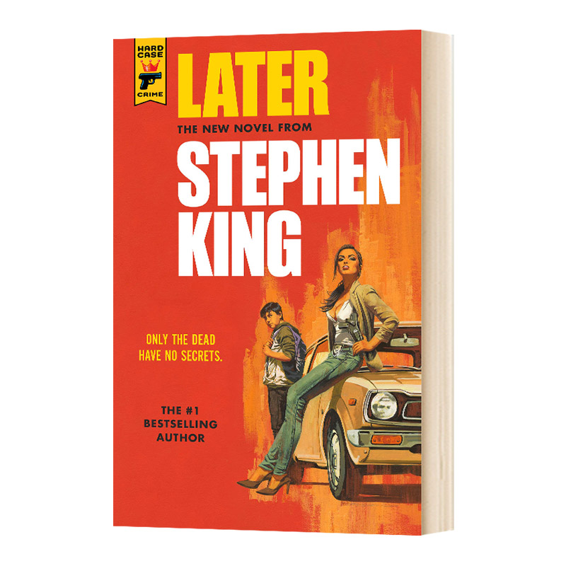 华研原版 晚点 英文原版小说 Later 之后 斯蒂芬金 Stephen King 经典封面版 英文版进口原版英语书籍